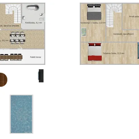 アパート Tulipanos Haz