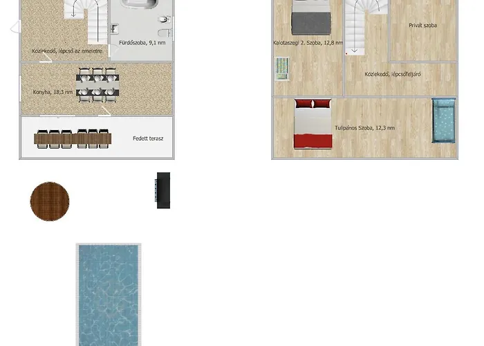 Appartement Tulipanos Haz